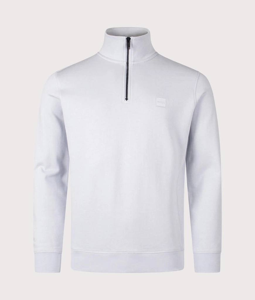 Hugo Boss Mens Quarter Zip Zetrust Sweatshirt